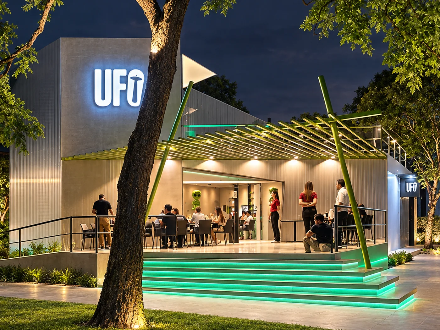 Acceso de local comercial