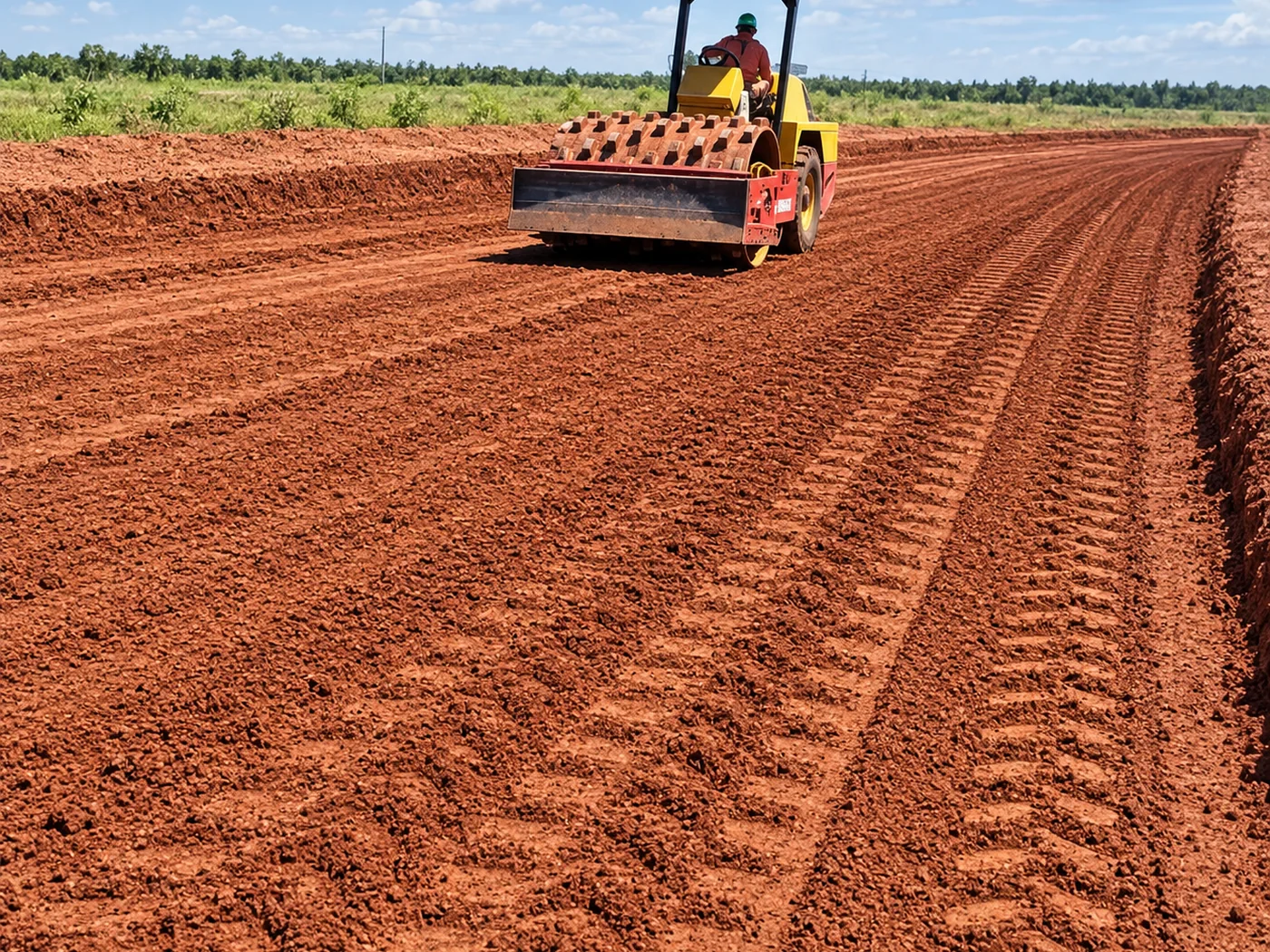 Compactación de sub-rasante